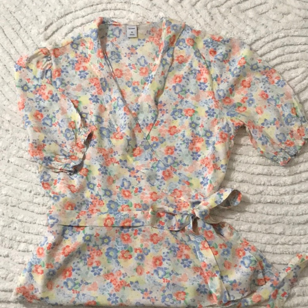 Old Navy Wrap Top